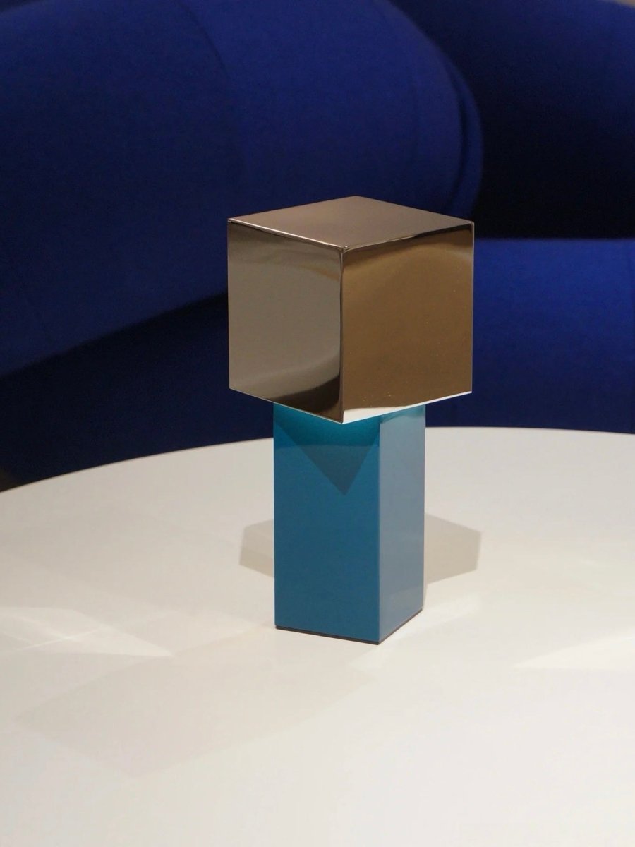 Modern Geometric Memphis Portable Dimmable Lamp - Bauhaus Pivot ATD7 Table Lamp-5