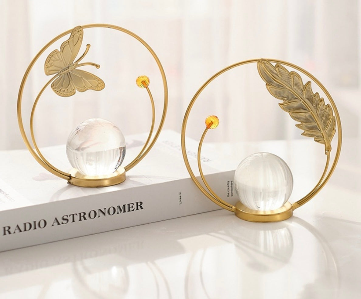 European Crystal Ball Ornament