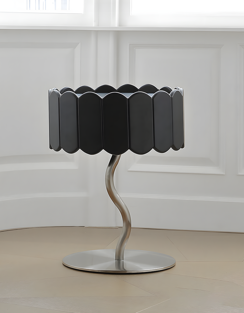 Marbella Scalloped Side Table