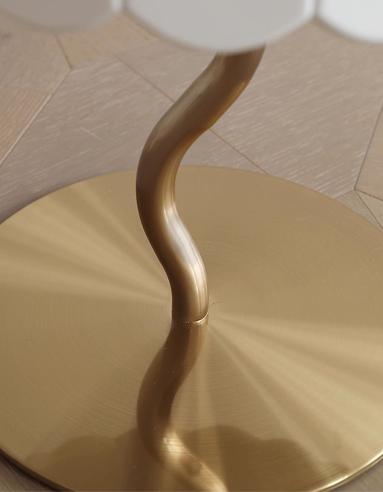 Marbella Scalloped Side Table